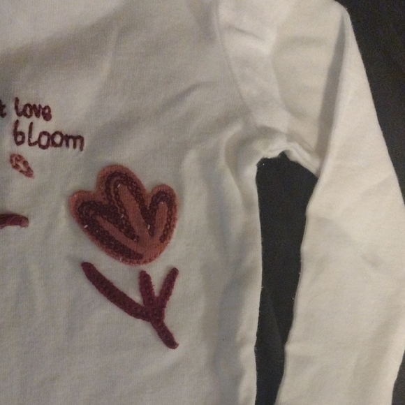 White Let It Bloom Floral Kids One Piece​ - Picture 7 of 8